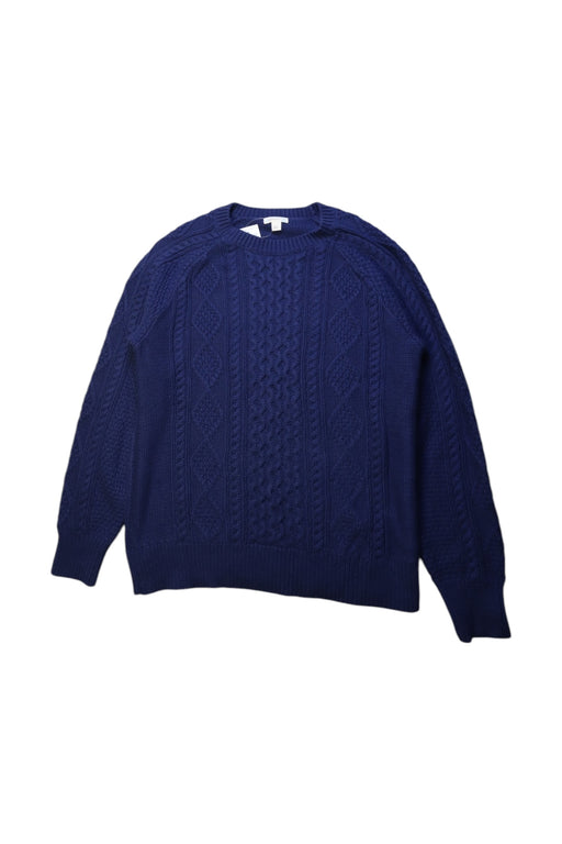 A Navy Knit Sweaters from Crewcuts in size 12Y for boy. (Front View)