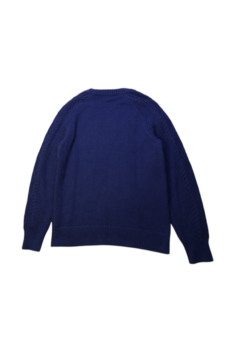 A Navy Knit Sweaters from Crewcuts in size 12Y for boy. (Back View)