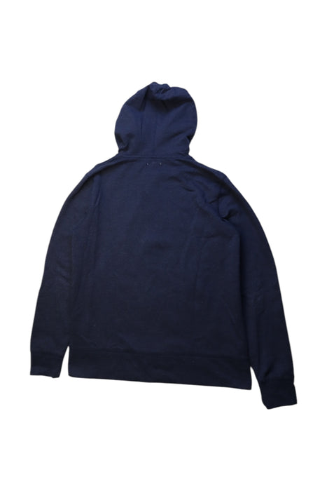 A Navy Hooded Sweatshirts from Crewcuts in size 14Y for boy. (Back View)