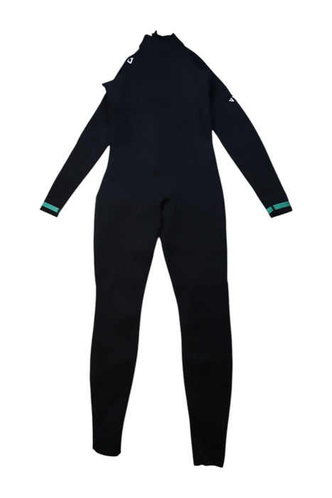A Black Wetsuits from Vissla in size 14Y for neutral. (Front View)