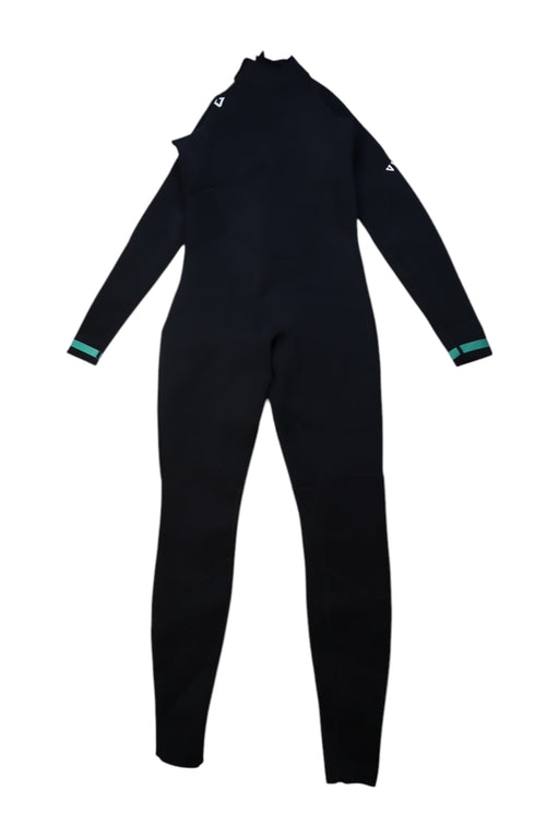 A Black Wetsuits from Vissla in size 14Y for neutral. (Front View)