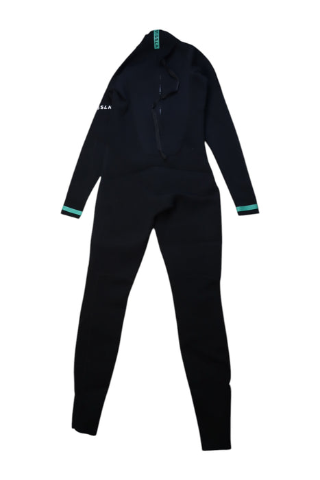 A Black Wetsuits from Vissla in size 14Y for neutral. (Back View)