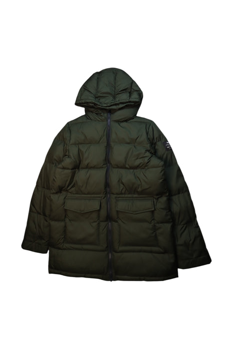 A Green Puffer/Quilted Coats & Outerwear from Ecoalf in size 14Y for boy. (Front View)