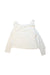 A White Long Sleeve Tops from Crewcuts in size 5T for girl. (Back View)