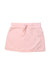 A Pink Short Skirts from Seed in size 5T for girl. (Front View)