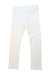 A White Leggings from Crewcuts in size 4T for girl. (Front View)