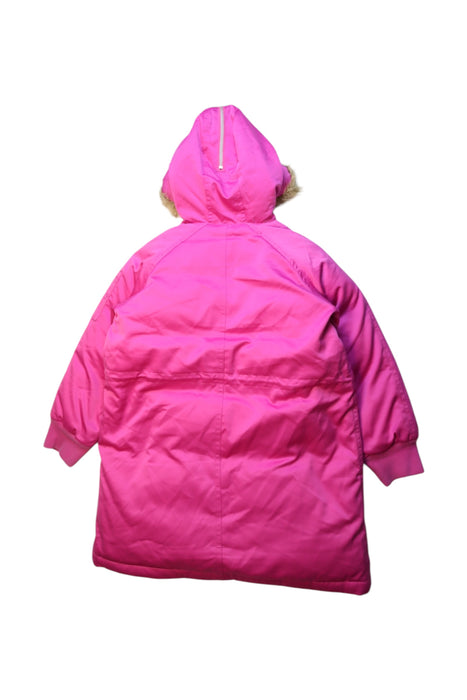 A Pink Puffer/Quilted Coats & Outerwear from Ralph Lauren in size 6T for girl. (Back View)