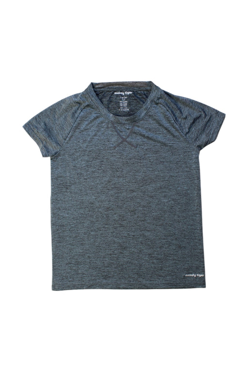 A Grey Short Sleeve T Shirts from Moody Tiger in size 10Y for neutral. (Front View)