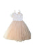 A Peach Sleeveless Dresses from Tutu Du Monde in size 8Y for girl. (Back View)