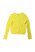 A Yellow Cardigans from Bonpoint in size 8Y for girl. (Front View)