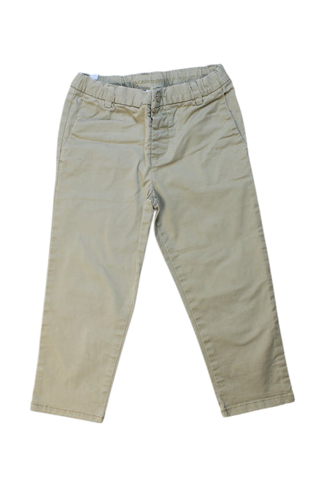 A Beige Casual Pants from Jacadi in size 4T for boy. (Front View)