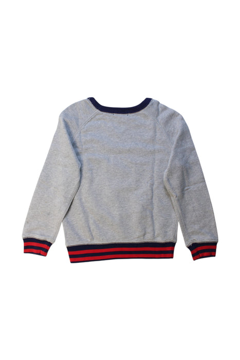 A Grey Crewneck Sweatshirts from Polo Ralph Lauren in size 4T for boy. (Back View)