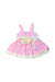 A Multicolour Sleeveless Dresses from Nicholas & Bears in size 3-6M for girl. (Front View)