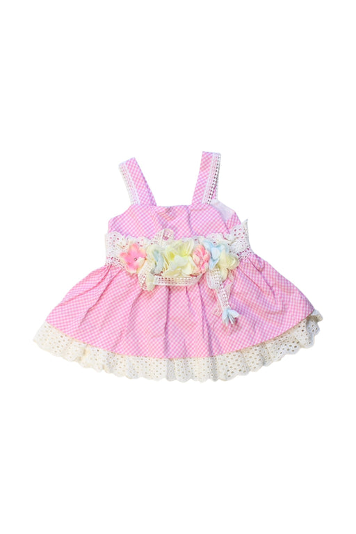 A Multicolour Sleeveless Dresses from Nicholas & Bears in size 3-6M for girl. (Front View)