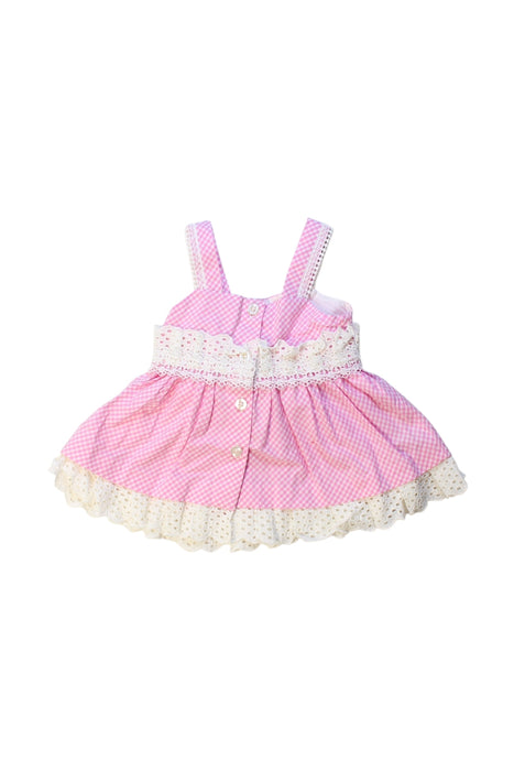A Multicolour Sleeveless Dresses from Nicholas & Bears in size 3-6M for girl. (Back View)