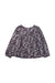 A Multicolour Long Sleeve Tops from Little Mercerie in size 4T for girl. (Front View)