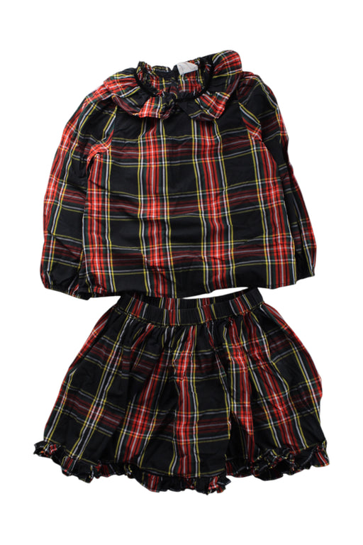 A Multicolour Skirt Sets from Crewcuts in size 6T for girl. (Front View)