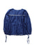 A Blue Long Sleeve Tops from Excuse My French in size 6T for girl. (Back View)