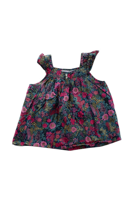 A Multicolour Sleeveless Tops from Little Mercerie in size 4T for girl. (Front View)