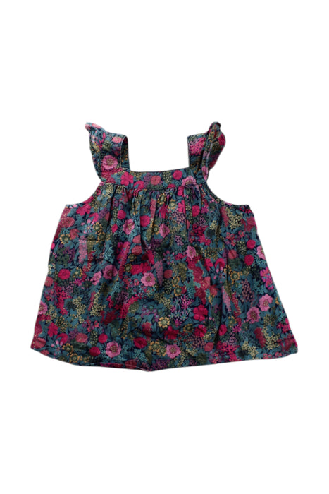 A Multicolour Sleeveless Tops from Little Mercerie in size 4T for girl. (Back View)