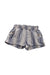 A Blue Shorts from Roxy in size 6T for girl. (Front View)