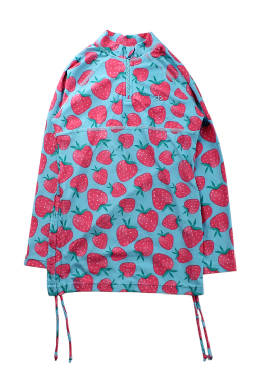 A Multicolour Rash Guards from Coolibar in size 6T for girl. (Front View)