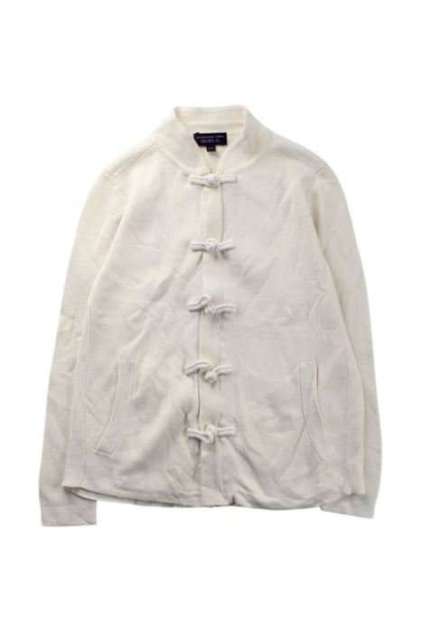 A White Lightweight Jackets from Shanghai Tang in size 4T for neutral. (Front View)