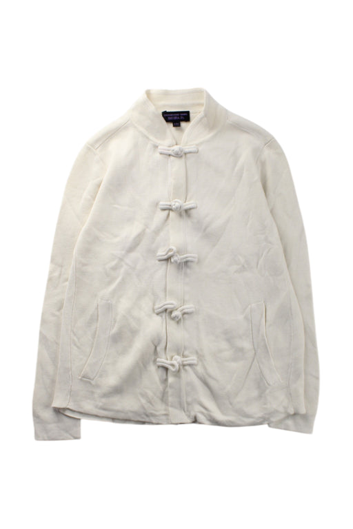 A White Lightweight Jackets from Shanghai Tang in size 4T for neutral. (Front View)
