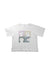 A White Short Sleeve T Shirts from Mimi Mono in size 7Y for neutral. (Front View)