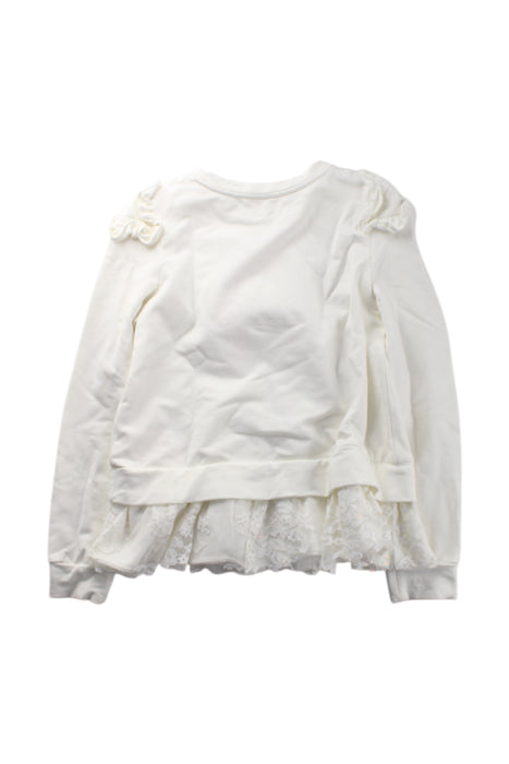 A White Long Sleeve Tops from Nicholas & Bears in size 10Y for girl. (Back View)