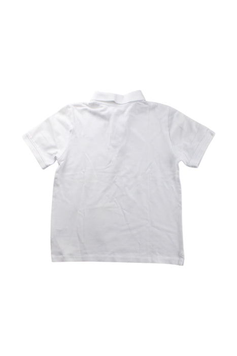 A White Short Sleeve Polos from Vineyard Vines in size 7Y for neutral. (Back View)