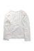 A White Long Sleeve Tops from Momonittu in size 12Y for girl. (Back View)