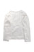 A White Long Sleeve Tops from Momonittu in size 12Y for girl. (Back View)