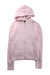 A Pink Zippered Sweatshirts from Polo Ralph Lauren in size 7Y for girl. (Front View)
