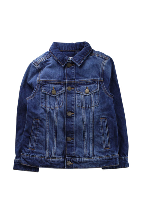 A Blue Lightweight Jackets from Bonpoint in size 8Y for neutral. (Front View)