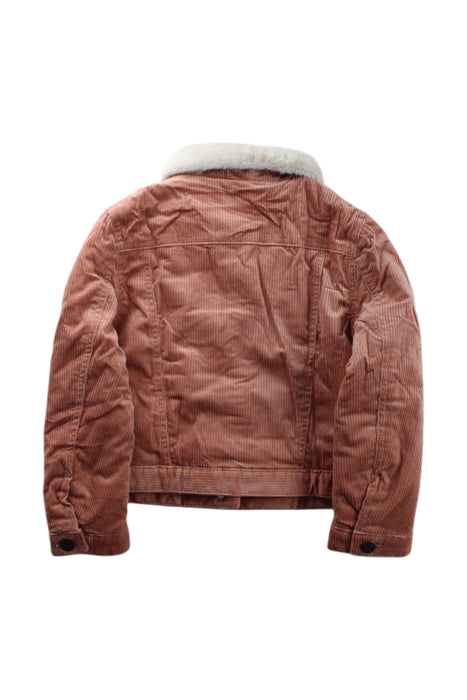 A Peach Lightweight Jackets from Bonpoint in size 6T for neutral. (Back View)