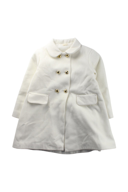 A White Coats from Baby Lai in size 6T for girl. (Front View)
