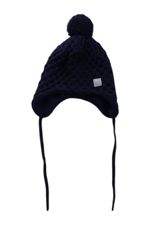 A Navy Winter Hats from Reima in size 3T for neutral. (Front View)