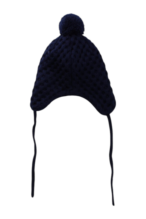 A Navy Winter Hats from Reima in size 3T for neutral. (Back View)