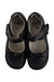 A Black Dress Shoes from pediped in size 4T for girl. (Back View)
