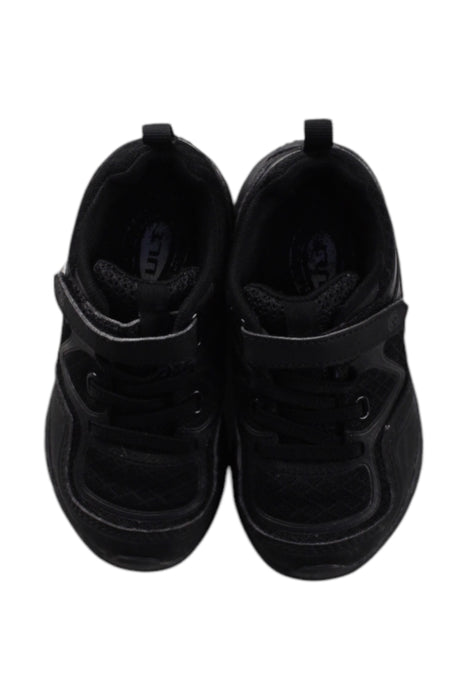 A Black Sneakers from pediped in size 3T for neutral. (Back View)