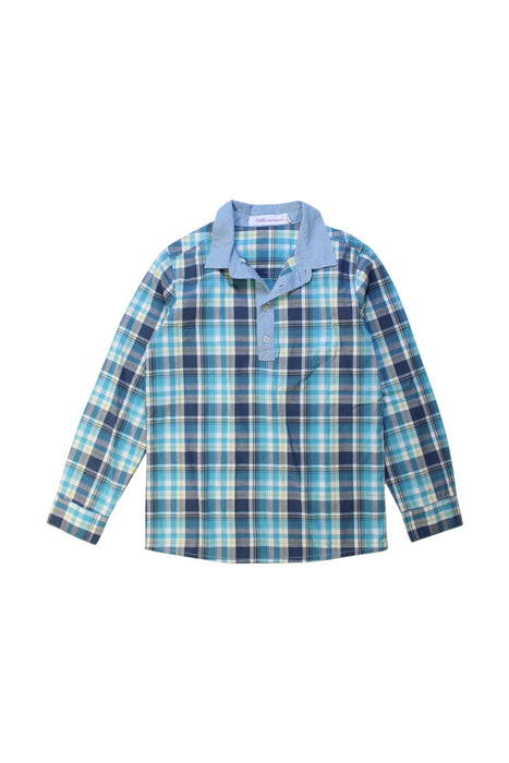 A Multicolour Long Sleeve Shirts from Little Mercerie in size 8Y for boy. (Front View)