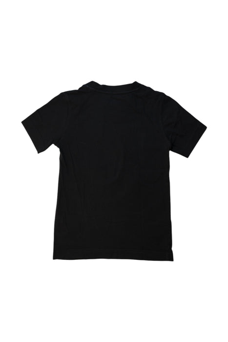 A Black Short Sleeve T Shirts from Adidas in size 7Y for neutral. (Back View)