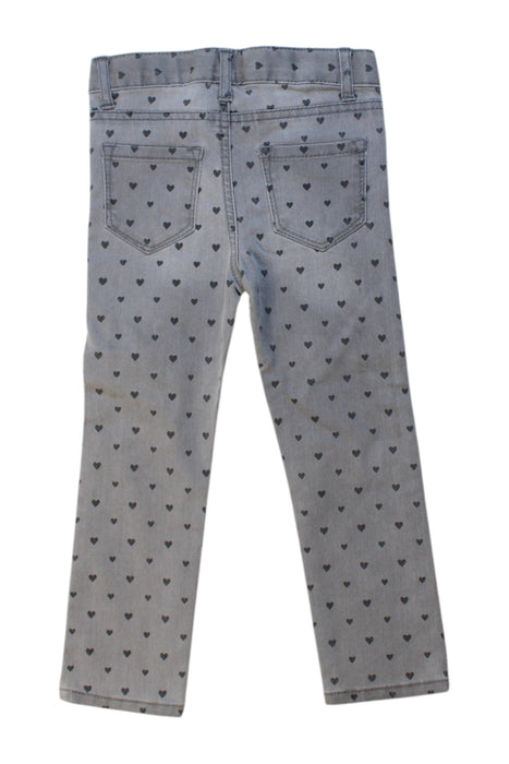 A Grey Jeans from Cherokee in size 3T for girl. (Back View)