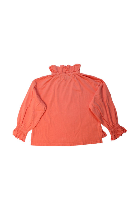 A Pink Long Sleeve Tops from Ocean & Ground in size 4T for girl. (Back View)