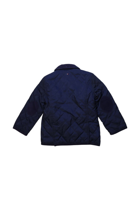 A Navy Puffer/Quilted Coats & Outerwear from Tommy Hilfiger in size 12-18M for neutral. (Back View)