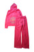 A Pink Pants Sets from Juicy Couture in size 12Y for girl. (Back View)