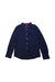 A Navy Long Sleeve Shirts from Polo Ralph Lauren in size 6T for boy. (Front View)