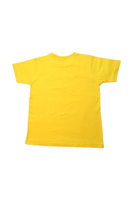 A Yellow Short Sleeve T Shirts from XLARGE Kids in size 5T for boy. (Back View)