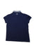 A Navy Short Sleeve Polos from Ferrari in size 6T for boy. (Back View)